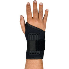 Single Wrap Ambidextrous Wrist Support w/ Stays from PIP